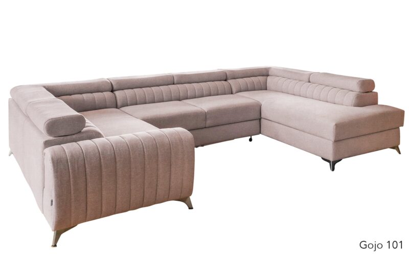 Colțar Formă U, Extensibil Fabian, 340x202cm, Personalizabil - imagine 16