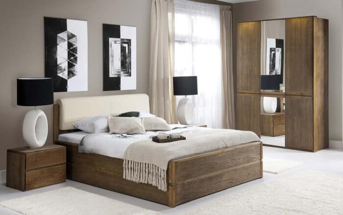 Pat Serena, Stejar Masiv, 90/140/160/180/200x200cm - imagine 3