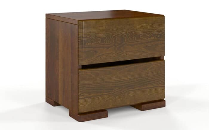 Noptieră Clement, Lemn Masiv, Personalizabilă, 40 x 34 x 38 cm - imagine 3