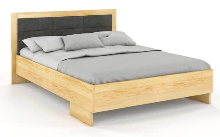 Pat Tapițat TerraCraft, Lemn Masiv, Personalizabil - imagine 3