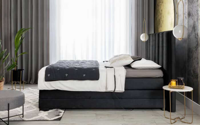 Pat Genoa cu Saltea, Topper, Electric Reglabil, Personalizabil - imagine 5