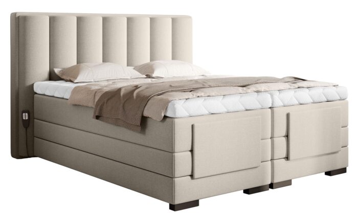 Pat Genoa cu Saltea, Topper, Electric Reglabil, Personalizabil