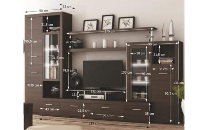 Colectie mobilier lemn masiv pentru living