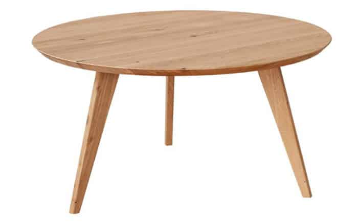Masă Cafea Oscar, Rotundă, Stejar Masiv