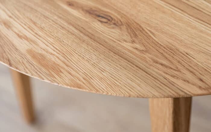 Masă Dining Oscar, Rotundă, Stejar Masiv - imagine 5