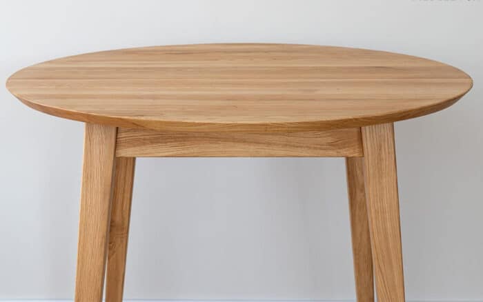 Masă Dining Oscar, Rotundă, Stejar Masiv - imagine 3