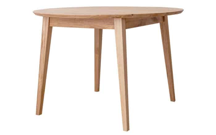 Masă Dining Oscar, Rotundă, Stejar Masiv