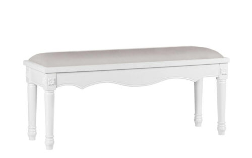 Băncuță tapițată Elizabeth, 120x40x48cm