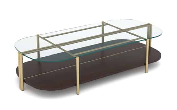 Masuta de Cafea Marquesa, 155x35x75cm - imagine 6