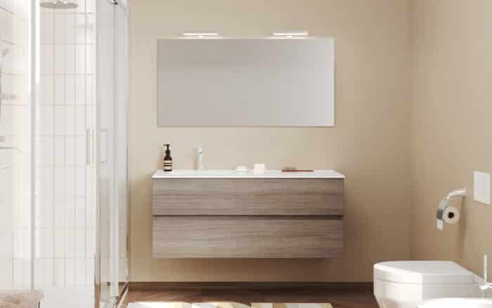 Set Mobilier Baie Suspendat Craig, 120cm - imagine 3