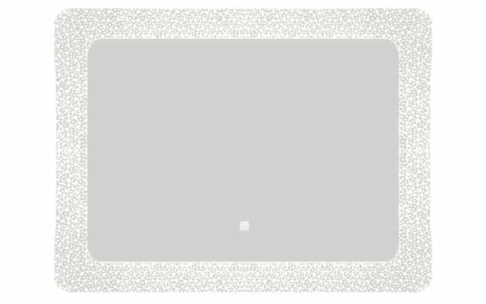 Oglinda cu iluminare LED si acționare touch, Efect Cristale, 80x60cm