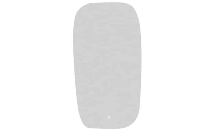 Oglindă cu iluminare LED si acționare touch, 54x100cm