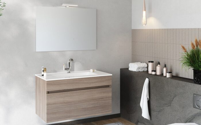Set Mobilier Baie Suspendat Salta, 100cm