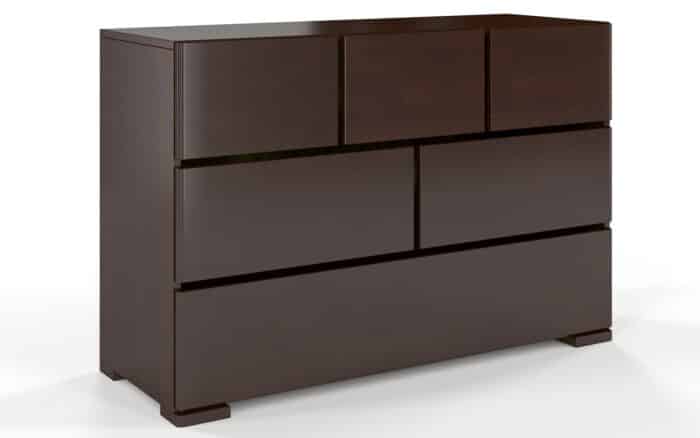 Comodă TerraCraft, Lemn Masiv Pin, 3+2+1 Sertare, 120x45x81cm - imagine 7