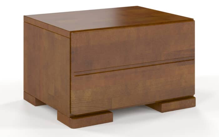 Noptieră TerraCraft, 1 Sertar, Lemn Masiv Fag, 40x34x25cm