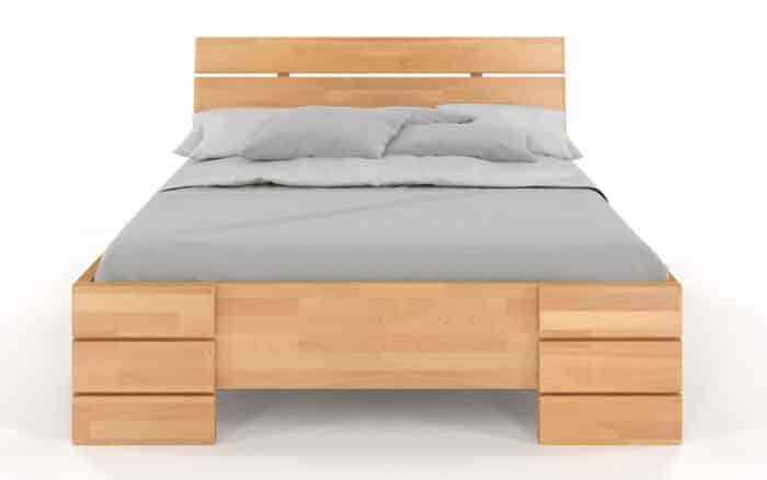 Pat Înalt TerraCraft, Lemn Masiv Fag, Personalizabil - imagine 4