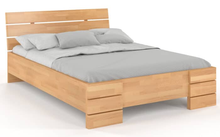 Pat Înalt TerraCraft, Lemn Masiv Fag, Personalizabil - imagine 5