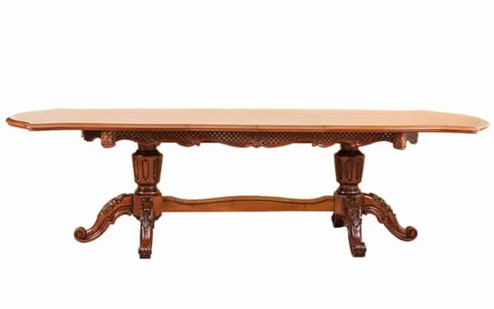 Masă Extensibila Edward, Lemn Masiv, Personalizabila