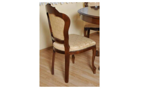 Scaun Tapitat Briston, Lemn Masiv, 58x57xH102 cm - imagine 3
