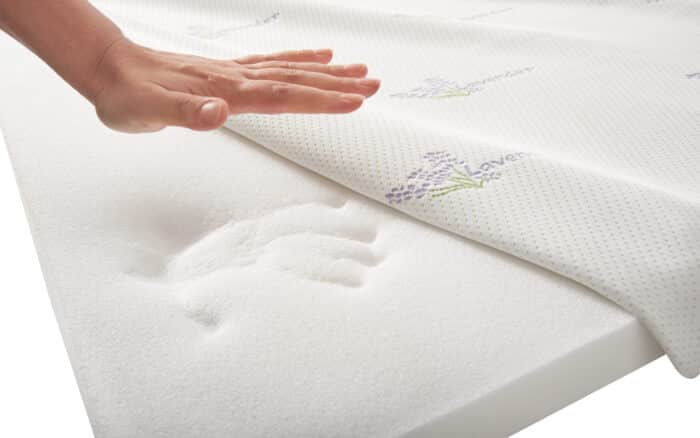 Topper Model S1, Memory Lavanda, 5 cm - imagine 2