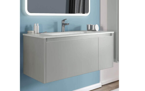 Set Mobilier Baie Suspendat Araceli, 80 cm, Personalizabil - imagine 2