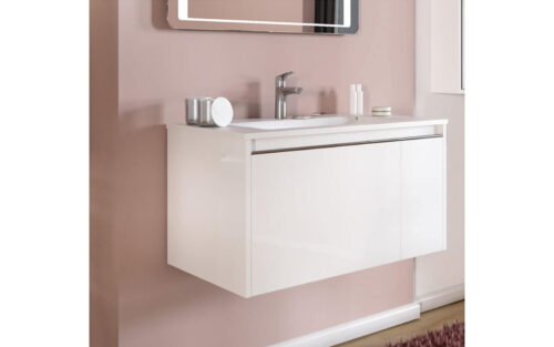 Set Mobilier Baie Suspendat Araceli, 80 cm, Personalizabil - imagine 4