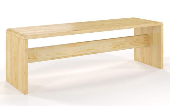 băncuță terracraft, lemn masiv, pin, 120 cm