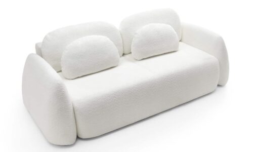 canapea lile, cu depozitare