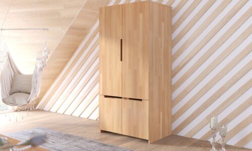 dulap terracraft, lemn masiv, 86x60x180