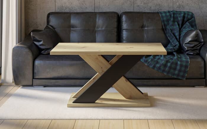 masă dining extensibilă arbor essence, 120/160x90 cm, negru (copiază)