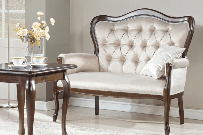 Canapea Weston, 124 x 74 x 107 cm - imagine 2