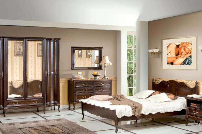 Vitrină Weston I, 2 Uși, 4 Sertare, 96,5 x 52,5 x 206 cm - imagine 3