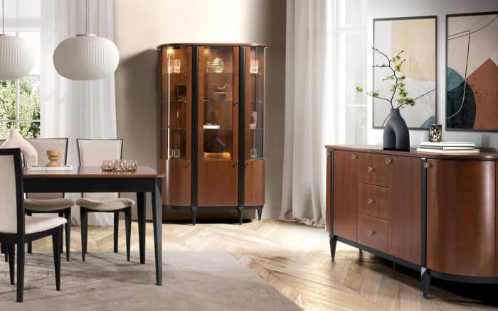 comodă elegance i, nuc,