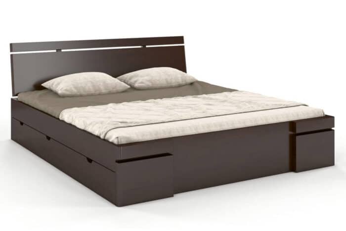 pat terracraft, model 5, cu sertar, lemn masiv pin, personalizabil (copiază)