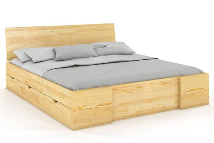 pat terracraft, model 3, cu sertar, lemn masiv pin, personalizabil