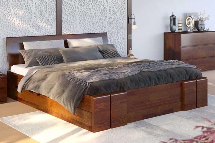 pat terracraft, model 4, cu sertar, lemn masiv pin, personalizabil