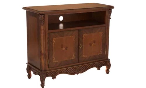 comoda edward, lemn masiv, nuc , 110x55x103