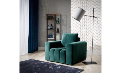 fotoliu eusebiu, 108 x 89 x 85, verde