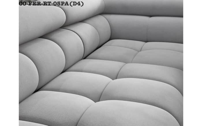 colțar ferry, material paros 02(crem), extensibil, colt stanga