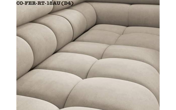 colțar ferry, material paros 02(crem), extensibil, colt stanga