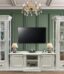 set living bernhard i, lemn masiv, alb