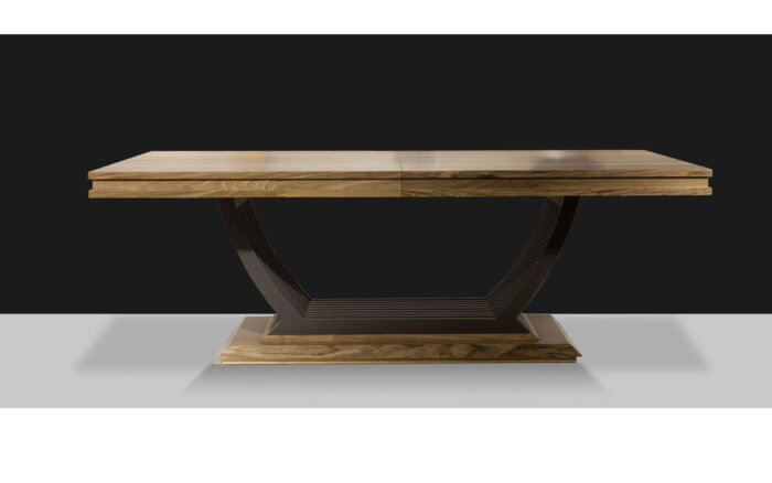 Masa Dining Chocolate, 220/269x116x75cm - imagine 4