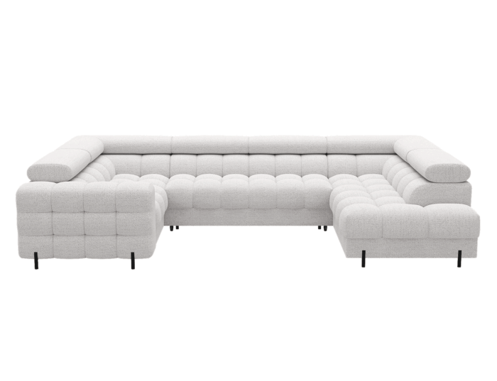 Colțar Formă U, Extensibil Factory, 346x205cm, Personalizabil - imagine 112
