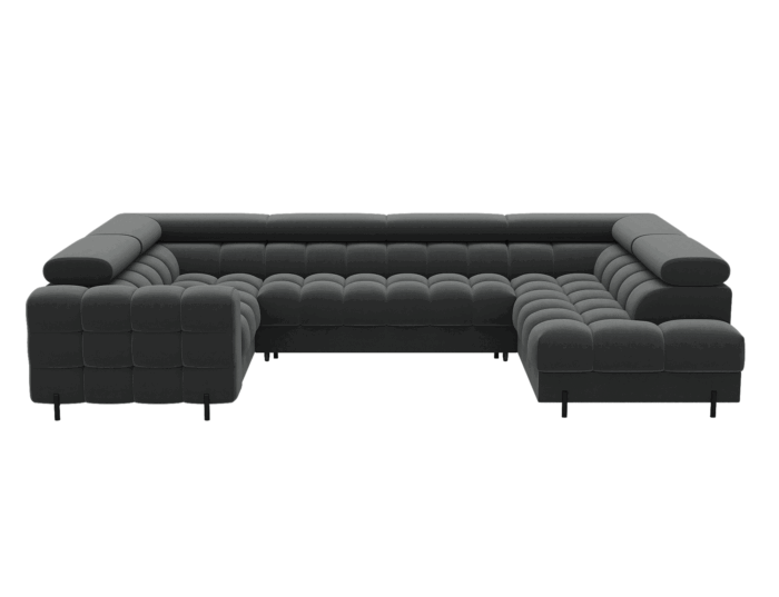 Colțar Formă U, Extensibil Factory, 346x205cm, Personalizabil - imagine 74