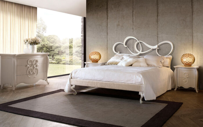 Pat Sandy – cu tablie metalica, 160x200 / 180x200 cm - imagine 3