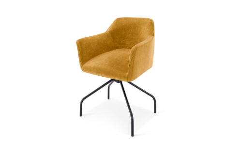 Scaun SCARLET cu bază pivotantă, 62×83×61 cm - imagine 3