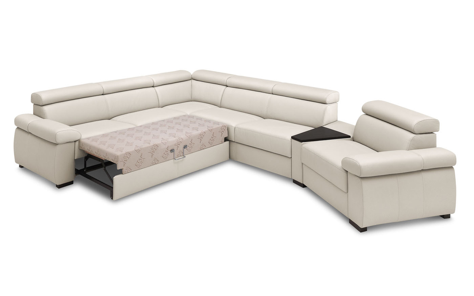 Colțar Zoom cu masa, 261×91×381 cm - imagine 4