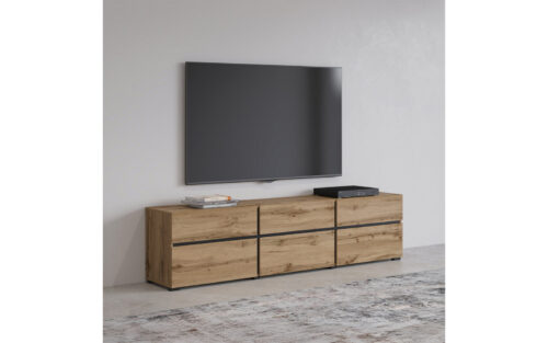 Comodă TV Orion Edge, 180×48×40 cm - imagine 5