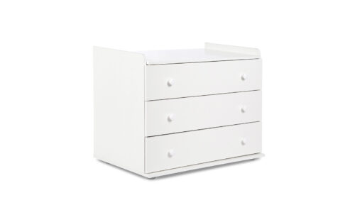 Pat pentru copii Noah 3 în 1 cu sertare,176×88×95 cm - imagine 2