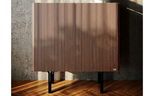 Bar Winston, lemn masiv, 112×36×112 cm - imagine 7